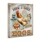 Stupell Industries Vintage Farm Eggs Canvas Wall Art Design by Creatif Belle
